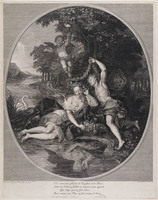 KG 11320
<br/>
Zephyr en Flora
<br/>
<em>Picart, Bernard (1673-1733)</em>
